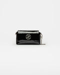 MINI BAG BLOOM EN CUERO CHAROL ARRUGADO