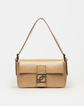 CARTERA AL HOMBRO SIGNATURE EN CUERO CHAROL