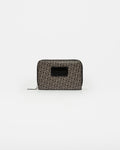 Billetera Monogram en efecto cuero
