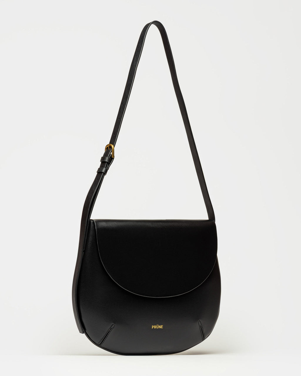 Cartera al hombro Mod en efecto cuero liso