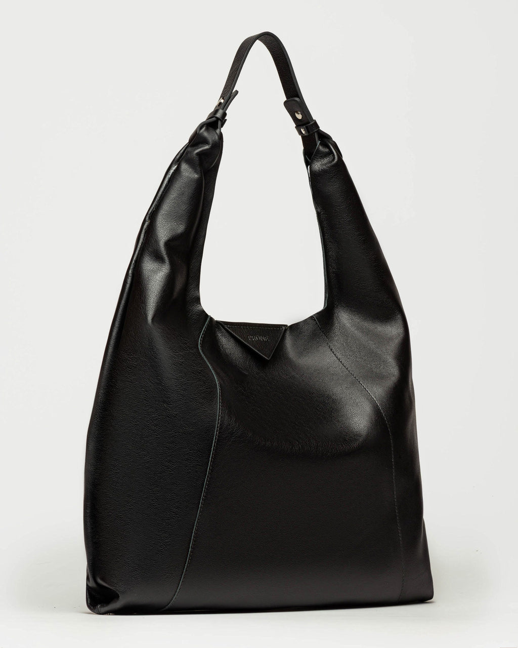 Bolso The Shopping en cuero graneado
