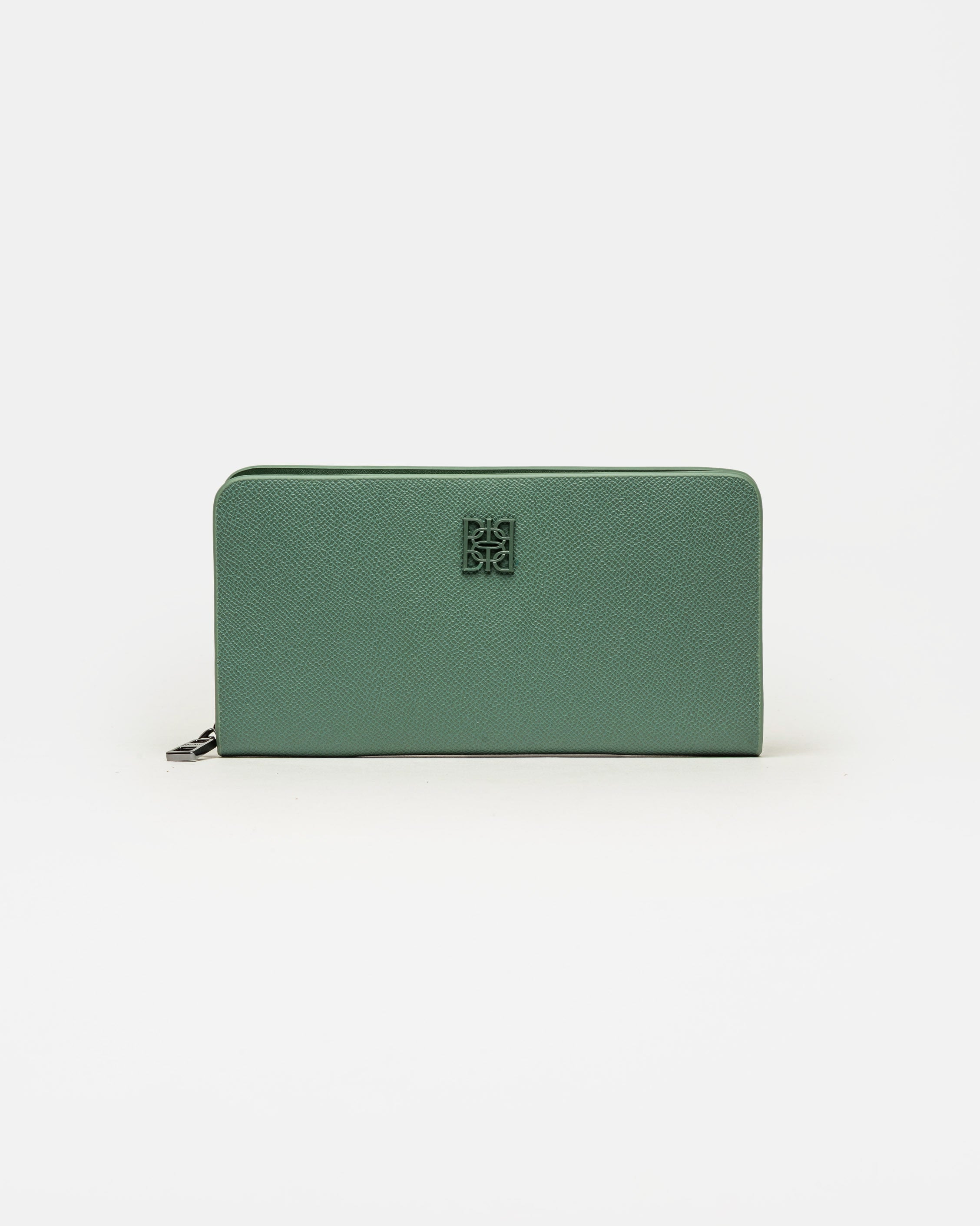Billetera Mint en efecto cuero