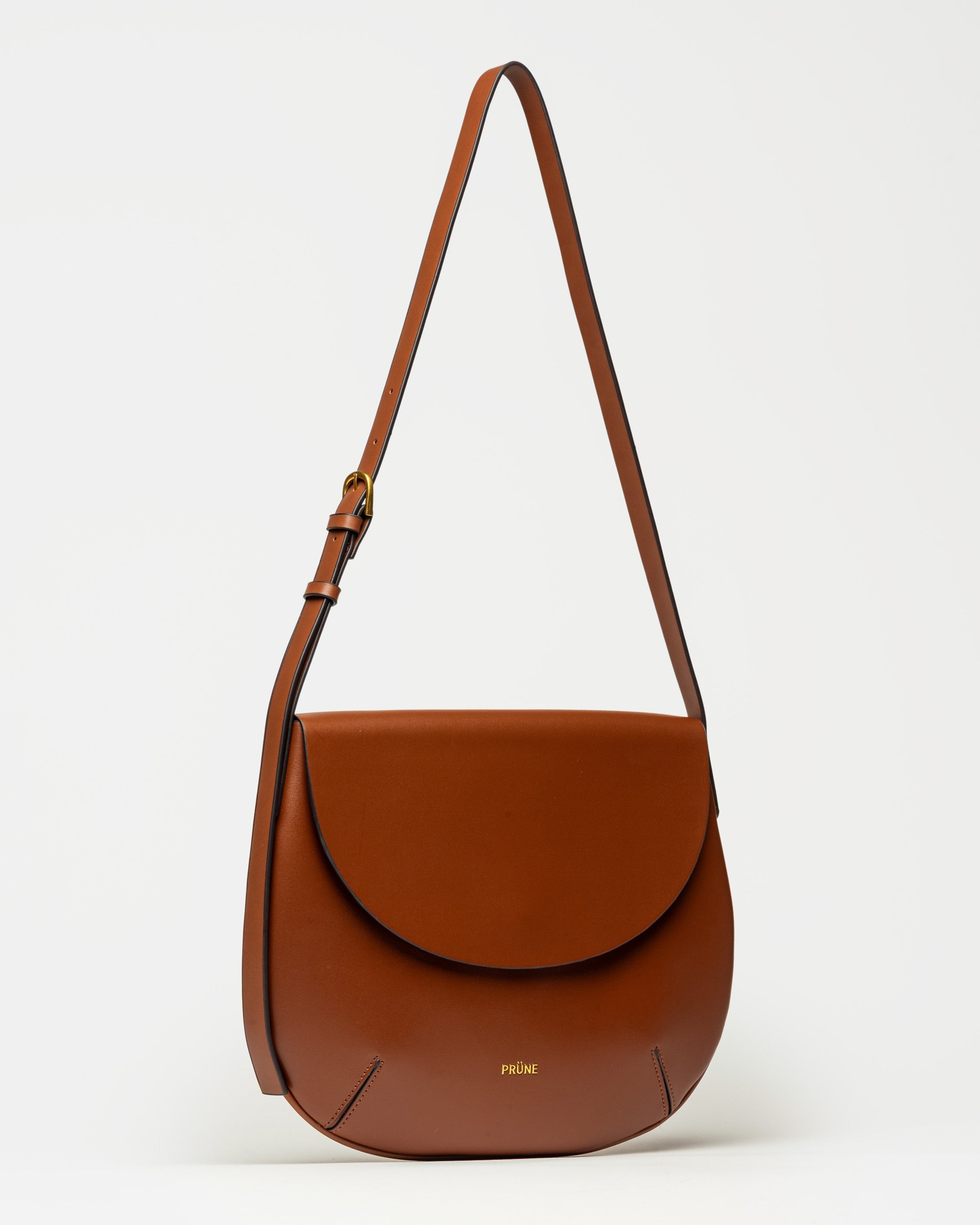 Cartera al hombro Mod en efecto cuero liso