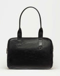 Bolso Capri en cuero arrugado