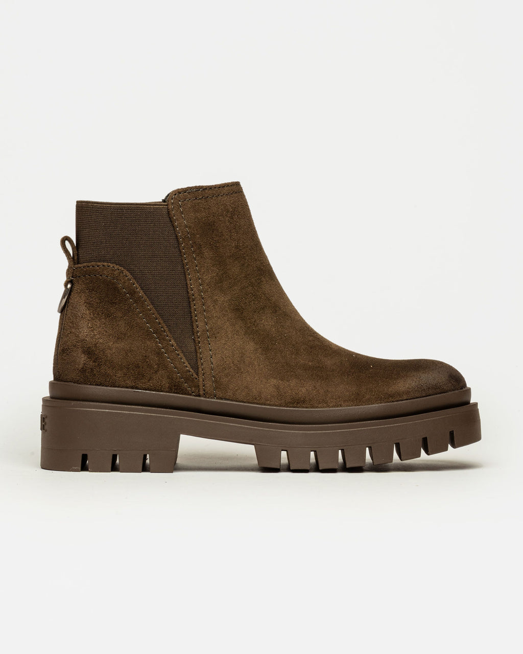 Bota caña baja Scott en efecto gamuza
