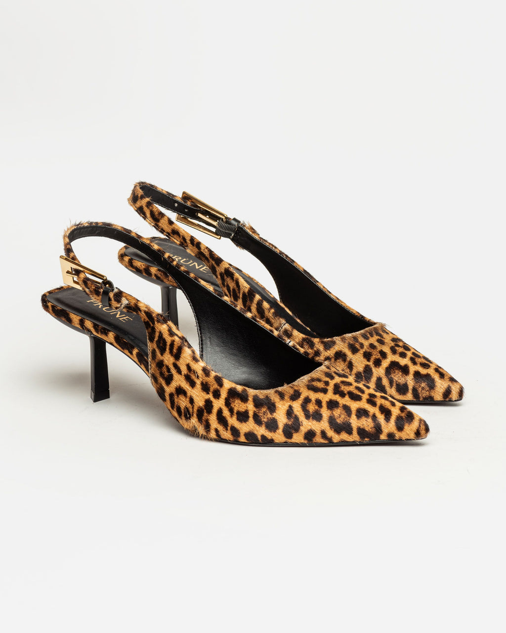 Stiletto Naomi en pelo leopardo