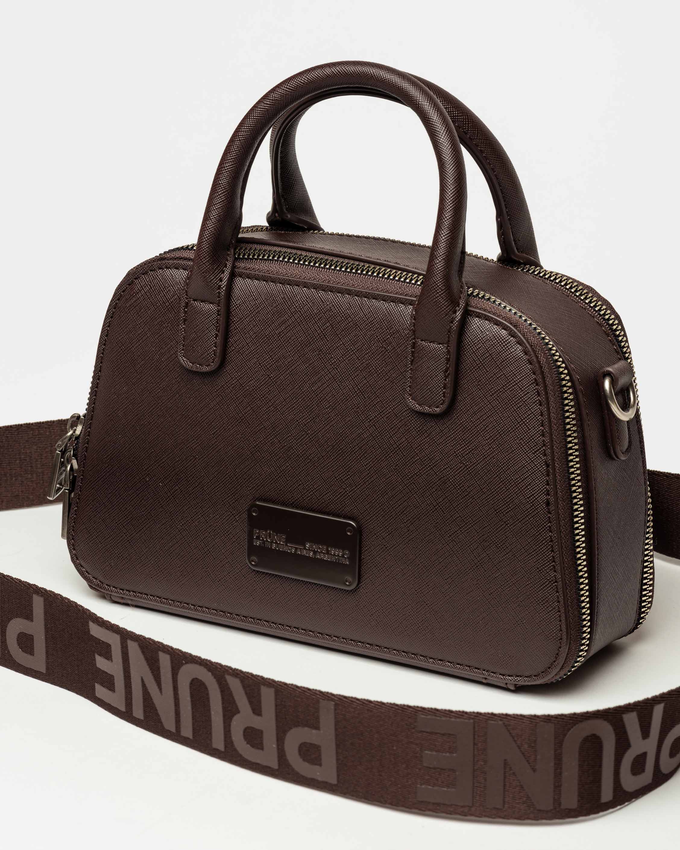 Cartera de mano New Penny en efecto cuero zaffiano