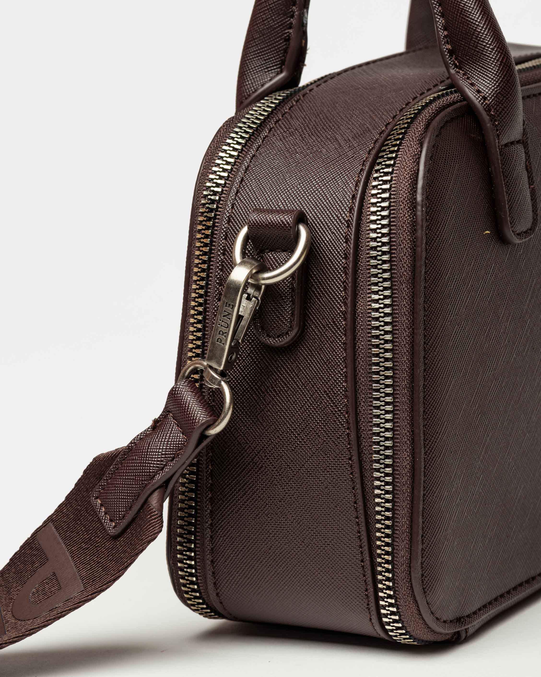 Cartera de mano New Penny en efecto cuero zaffiano
