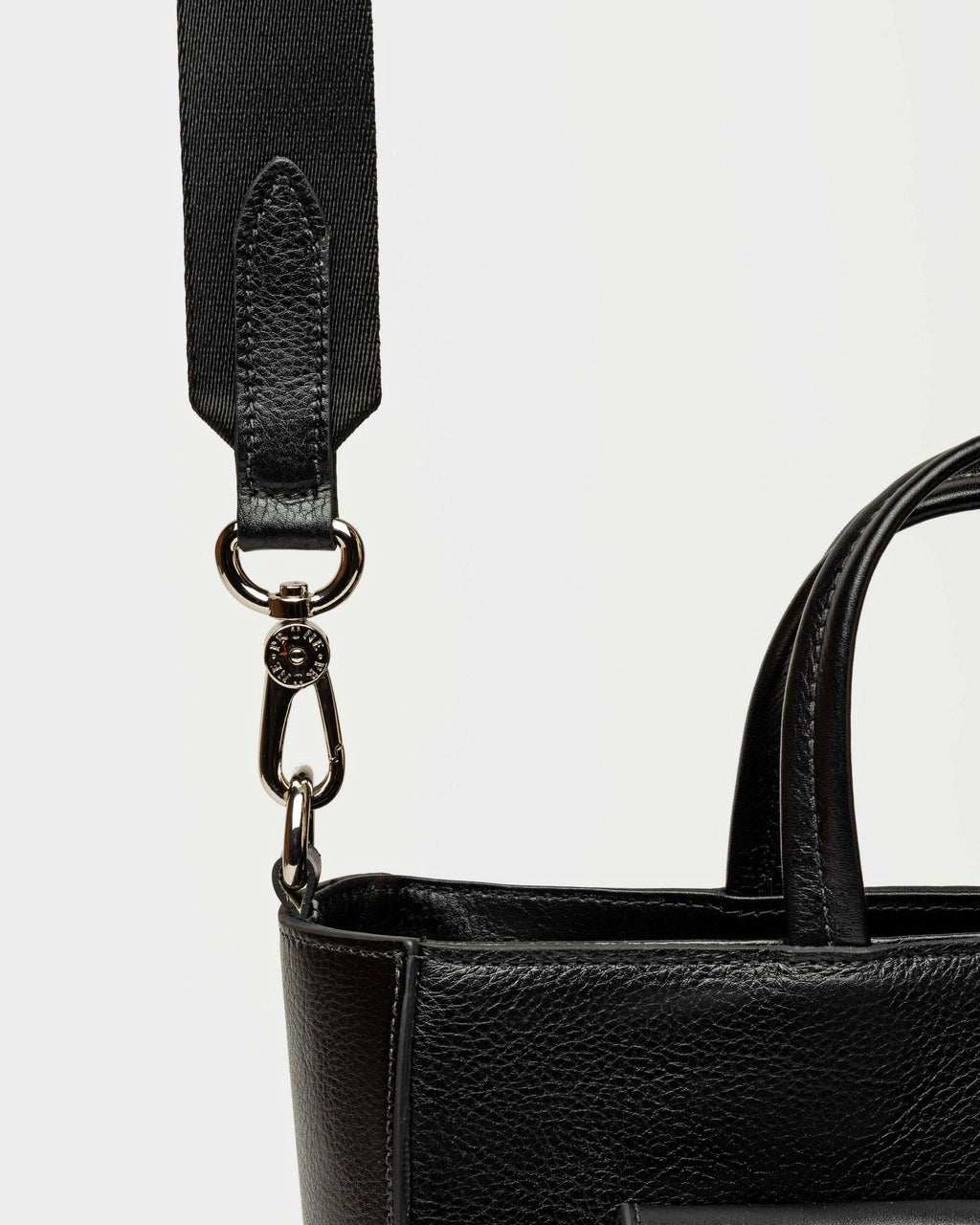 Shopper The Circle en cuero liso