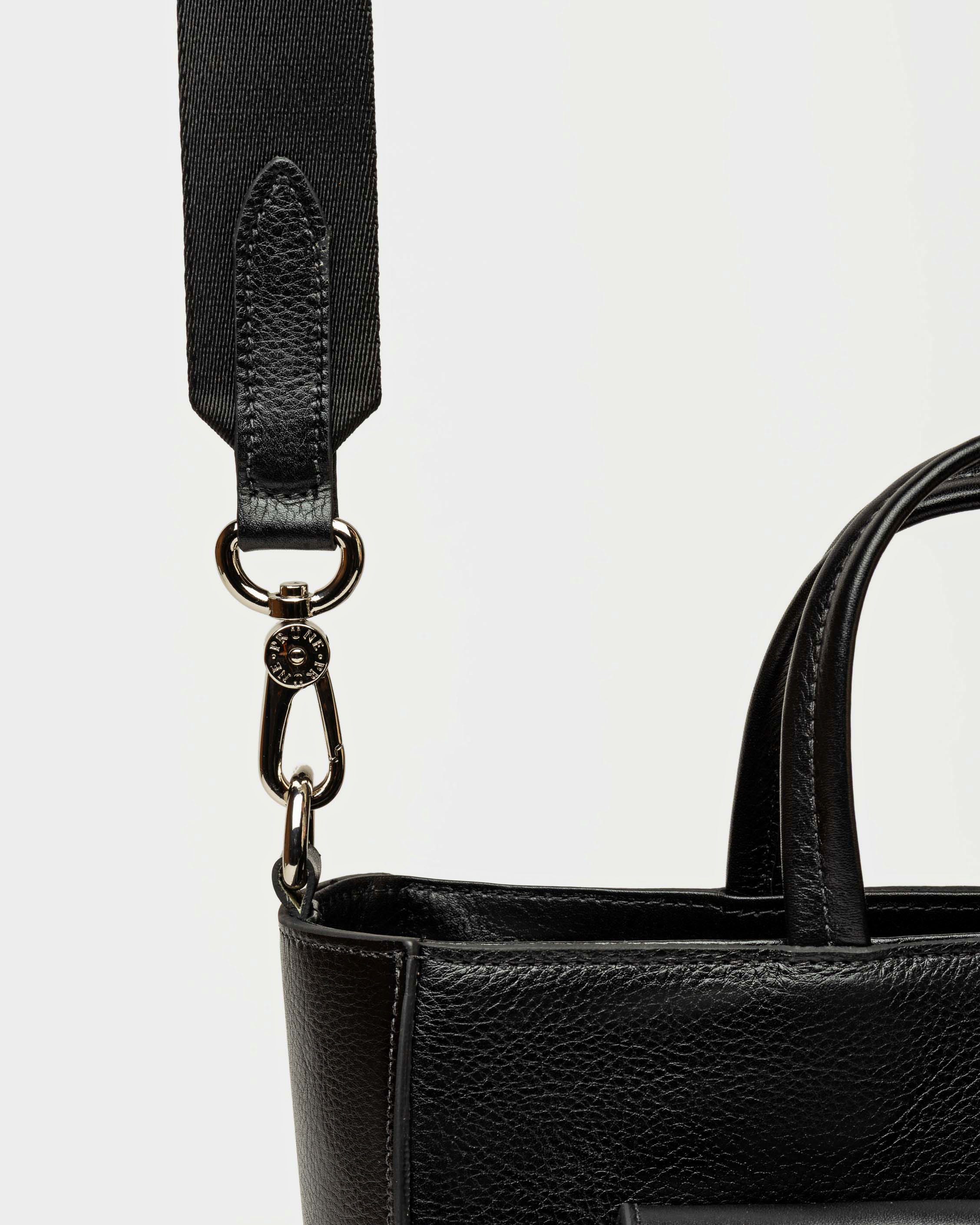 Shopper The Circle en cuero liso