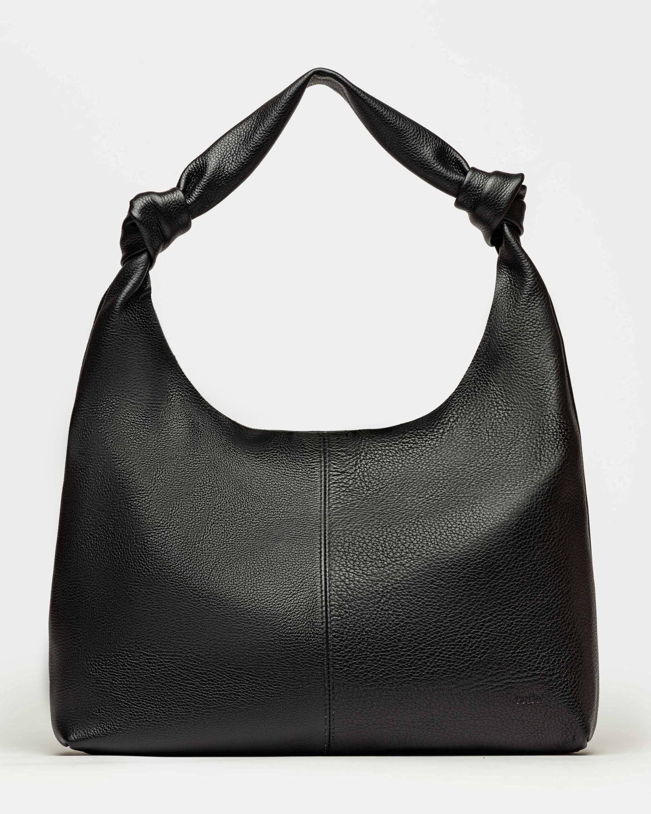 Cartera al hombro Juana en Cuero Graneado
