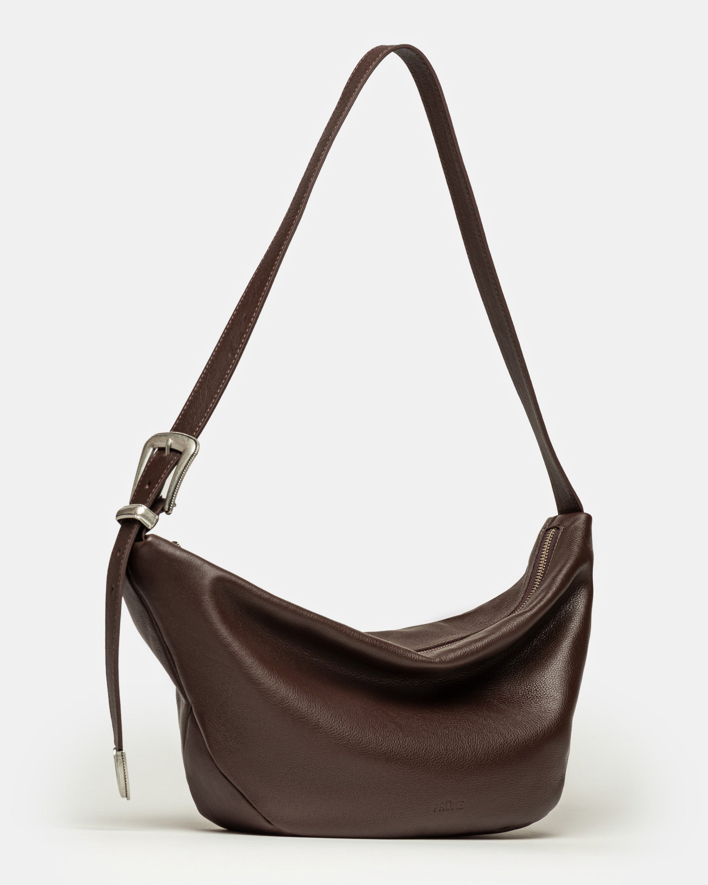 Bolso Bamboo en cuero graneado