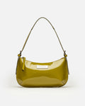 Cartera al hombro Mia en cuero charol