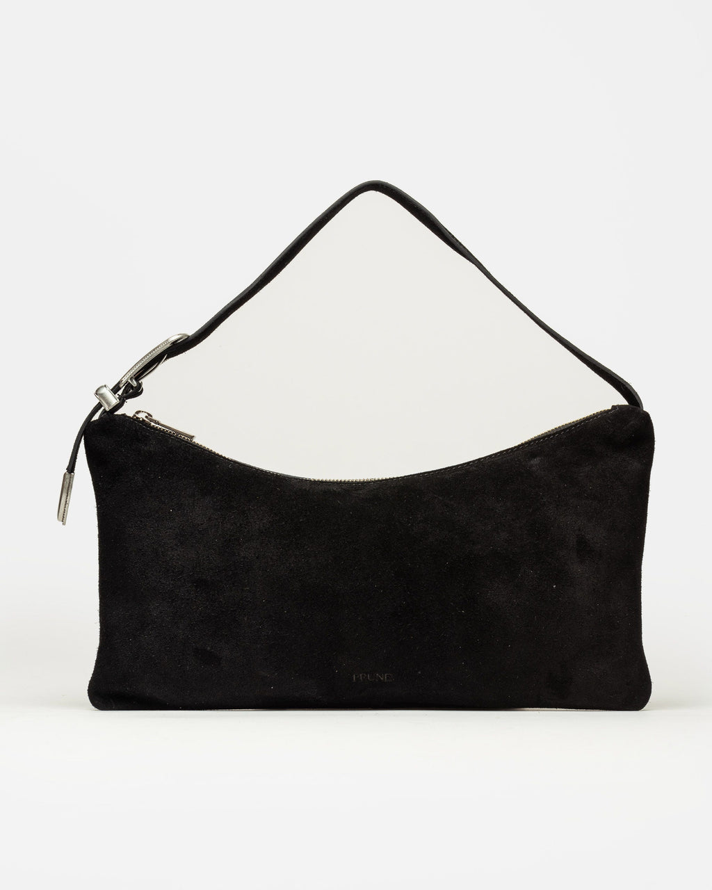 Cartera al hombro Bamboo en cuero gamuza