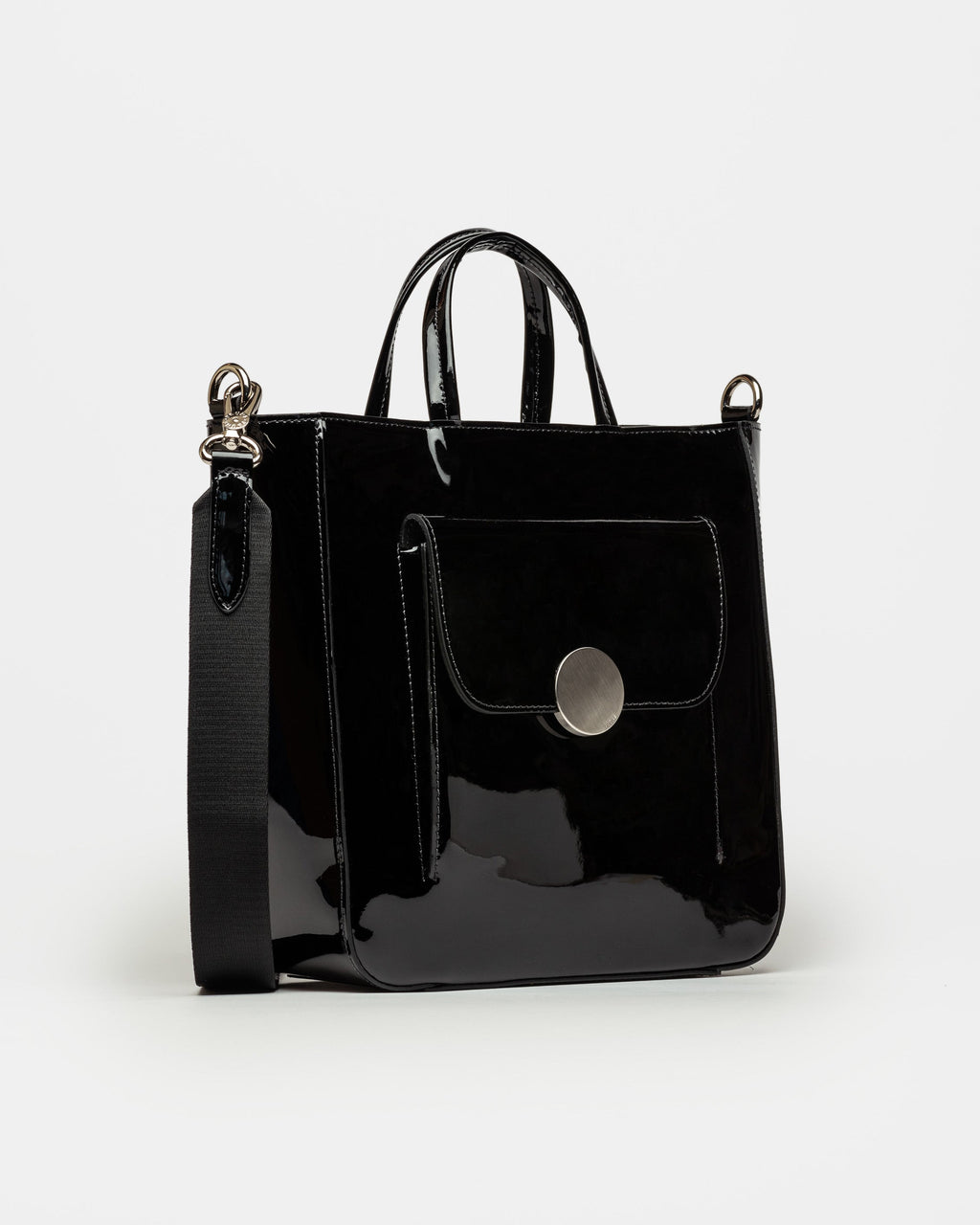 Shopper The Circle en cuero croco