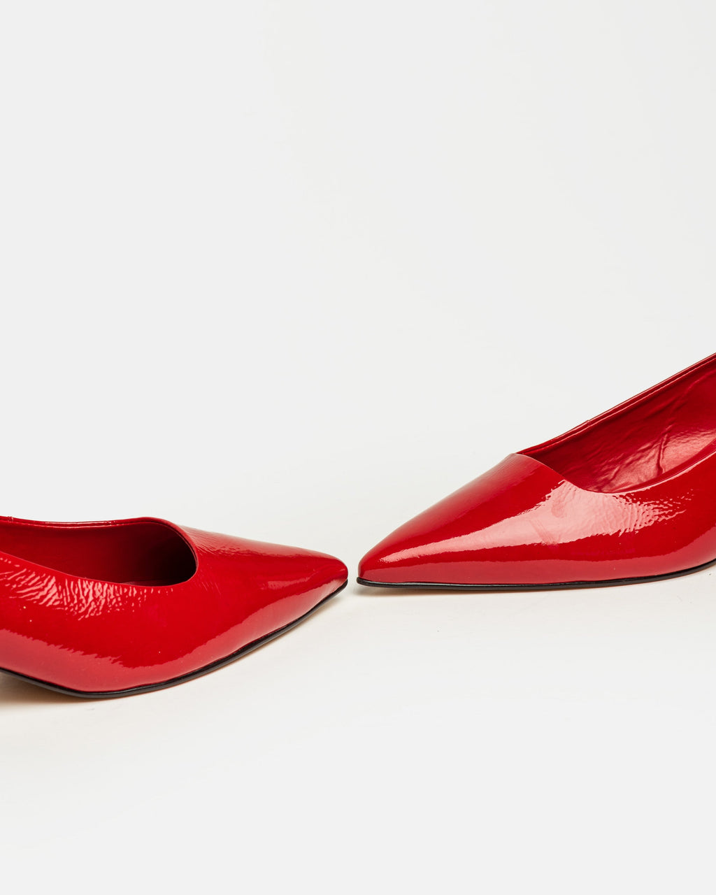 Stiletto Marga en cuero gloss