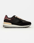 Sneaker Allison en cuero y textil